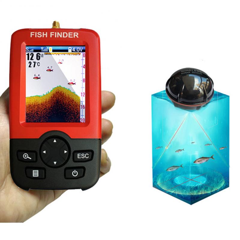Fish Finder Portable - جهاز محمول لتحديد عمق الأسماك مع