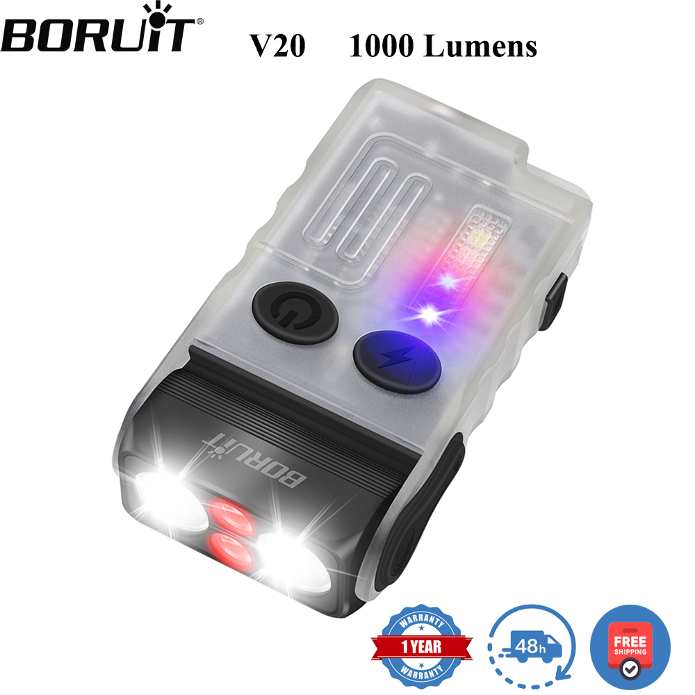 Fishing Light - BORUiT V20 مصباح يدوي LED مع