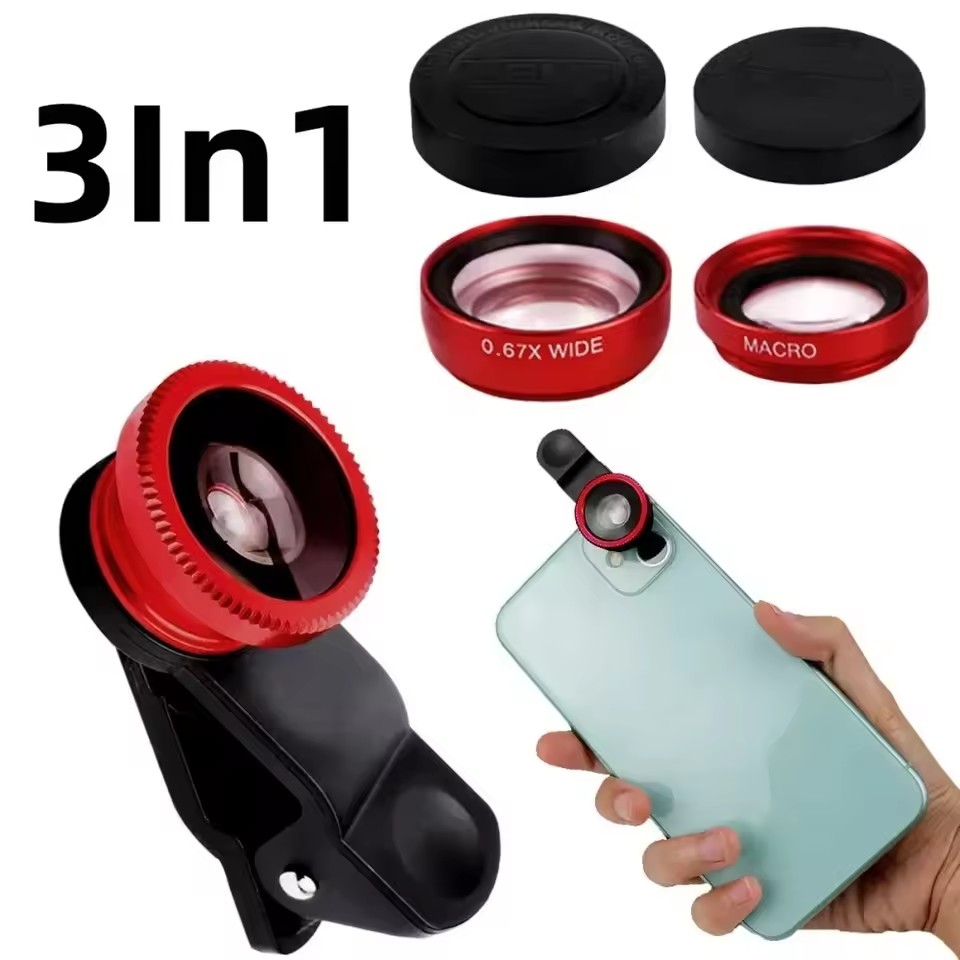 عدسة عين السمكة 3 في 1 للهواتف - مراجعة Fishing Camera وسعره