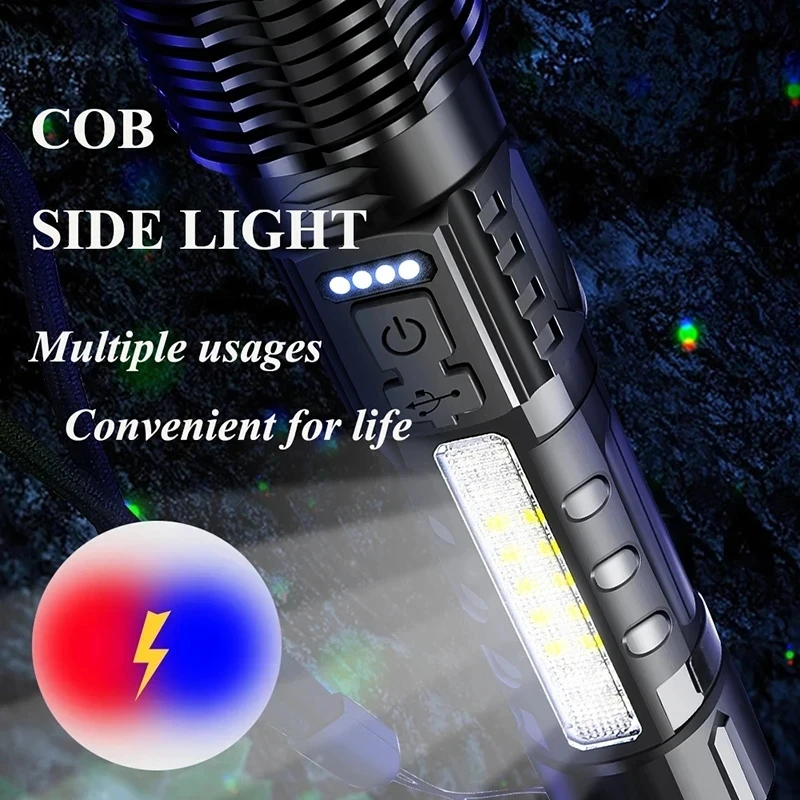 مصباح يدوي قوي بتقنية LED XHP5 - مراجعة Fishing Light وسعره