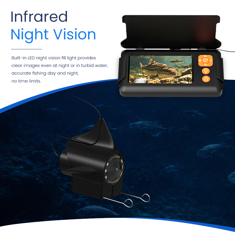 جهاز كشف الأسماك المحمول مع حا - مراجعة Fish Finder Portable وسعره