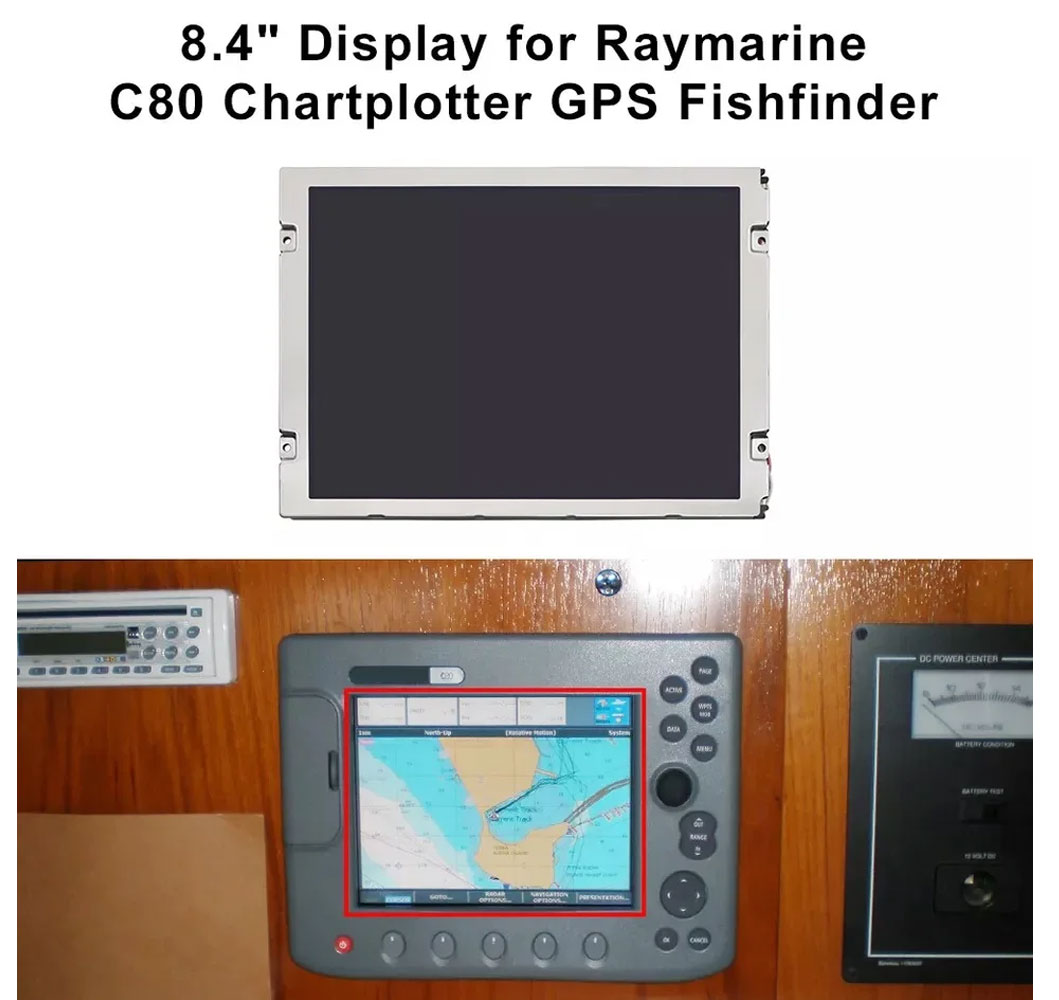 شاشة LCD مقاس 8.4 بوصة لإصلاح  - مراجعة Fish Finder Gps وسعره
